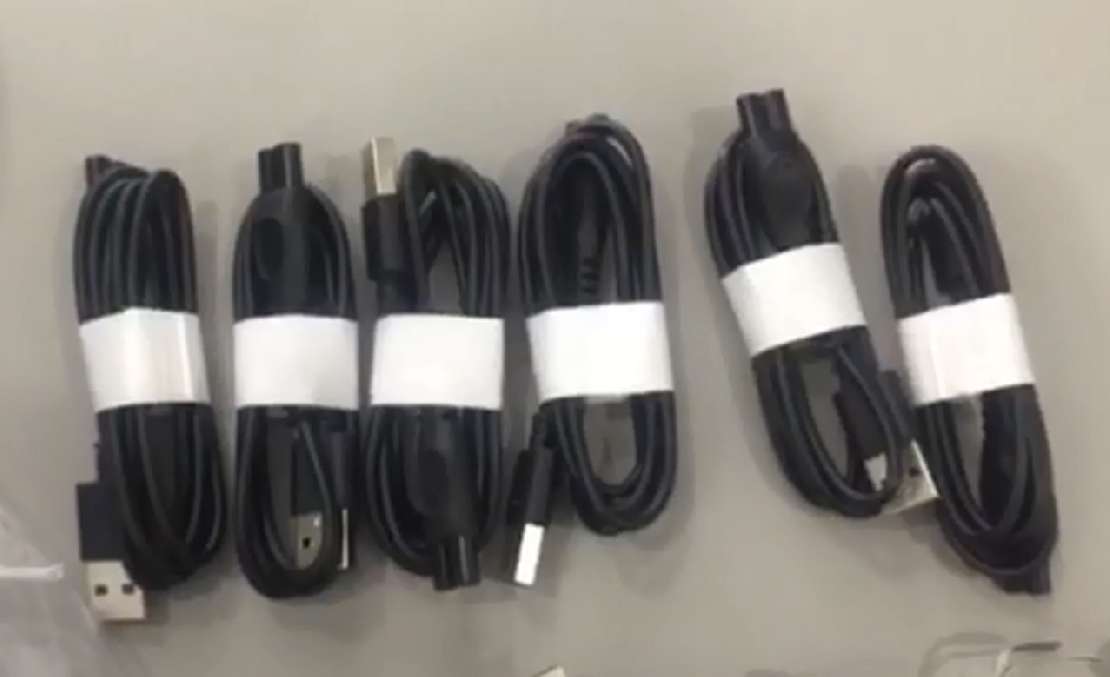 束帶機(jī)捆扎打包：數(shù)據(jù)線